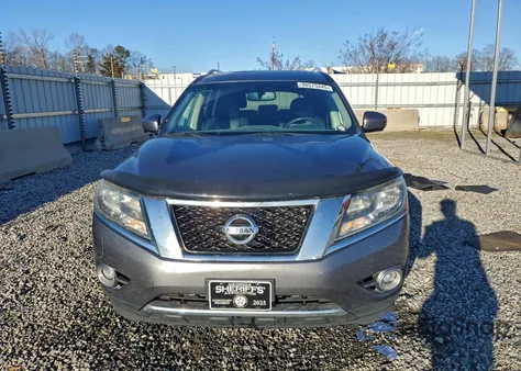 2016 Nissan Pathfinder S from USA, damaged, VIN 5N1AR2MM7GC623056